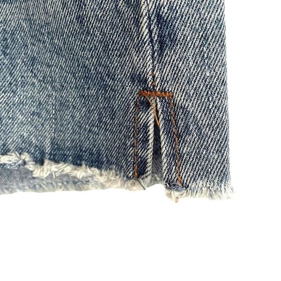 tobi Denim High Waisted Denim Shorts Blue 25 - Picture 3 of 5